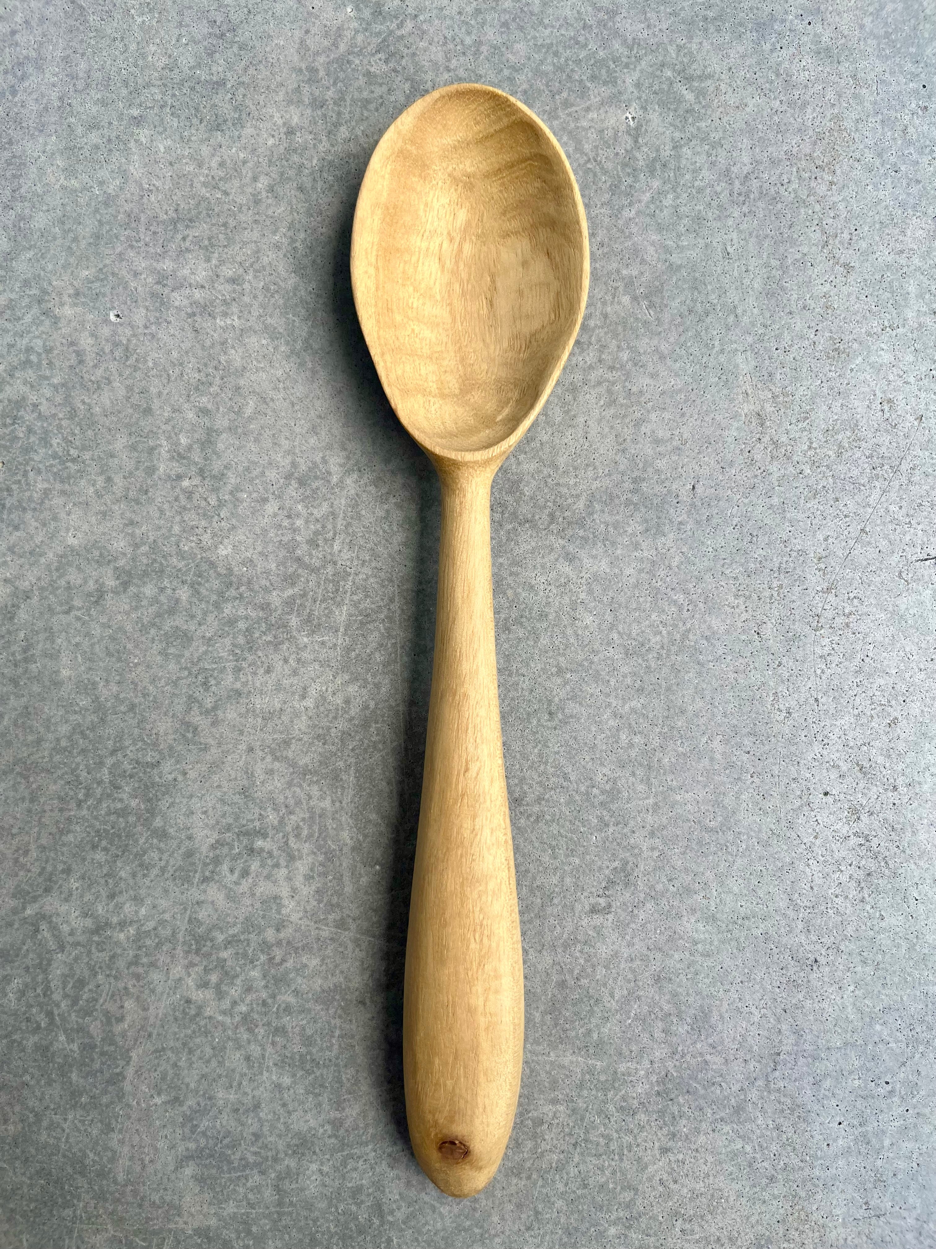 White Beech Cooking Spoon