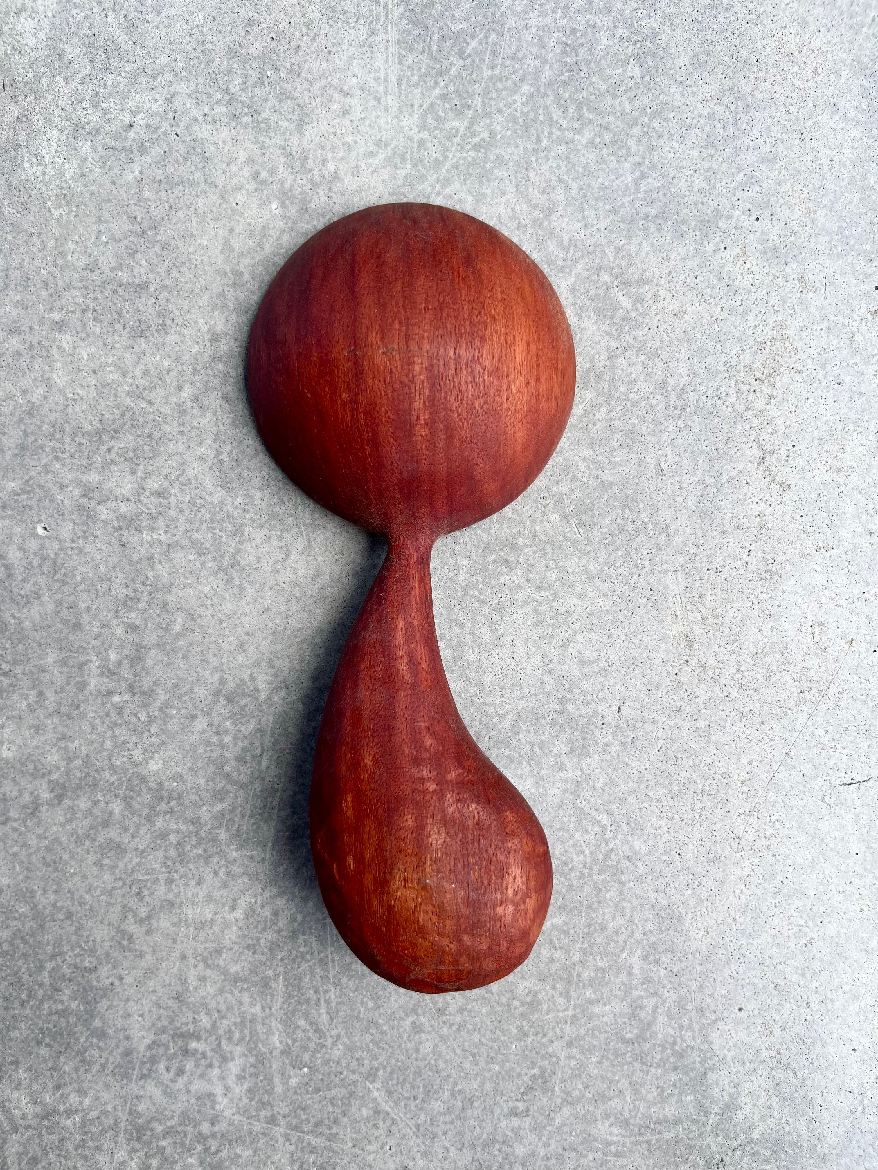 Rose Mahogany Dry Goods Scoop