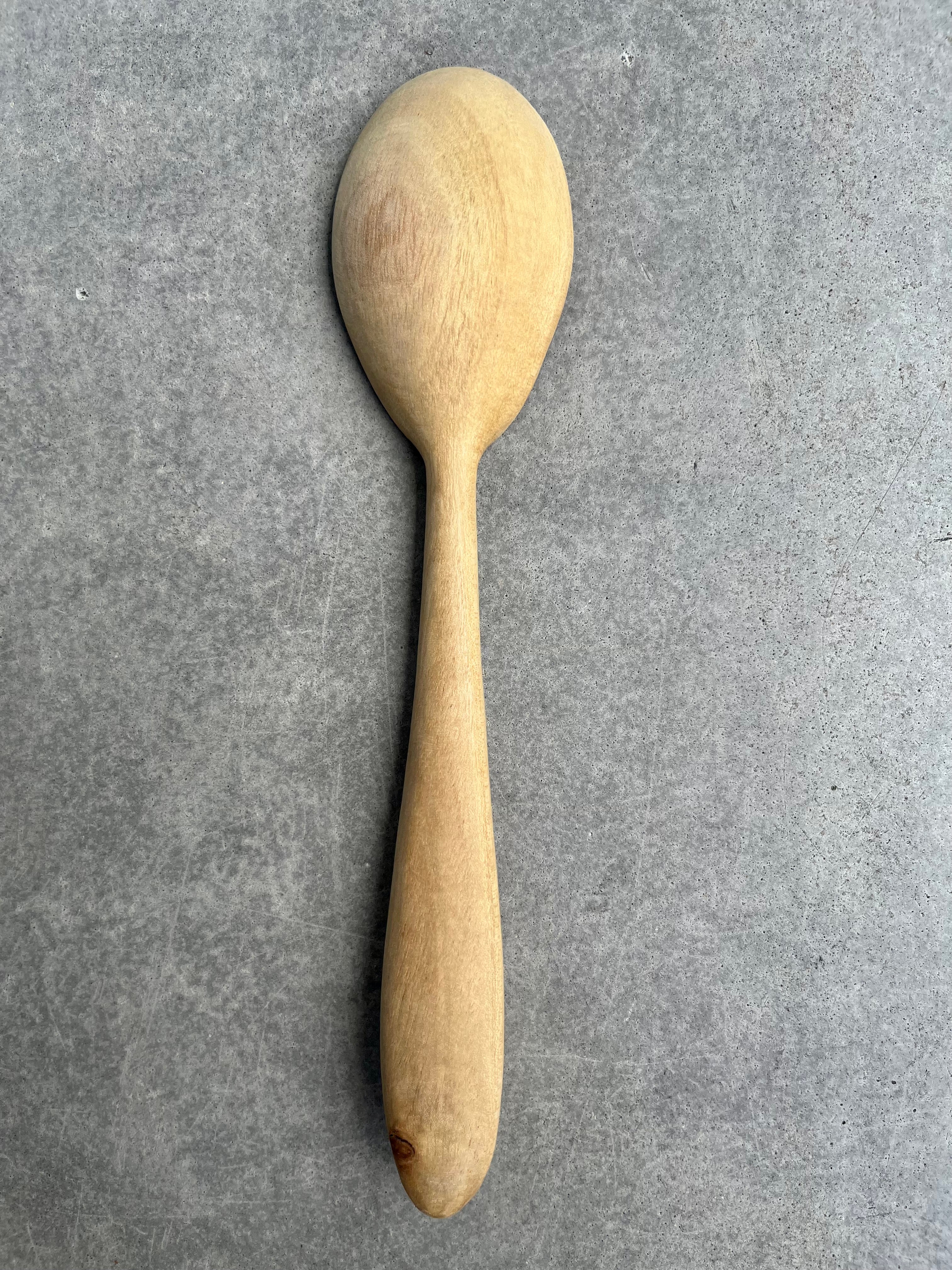 White Beech Cooking Spoon