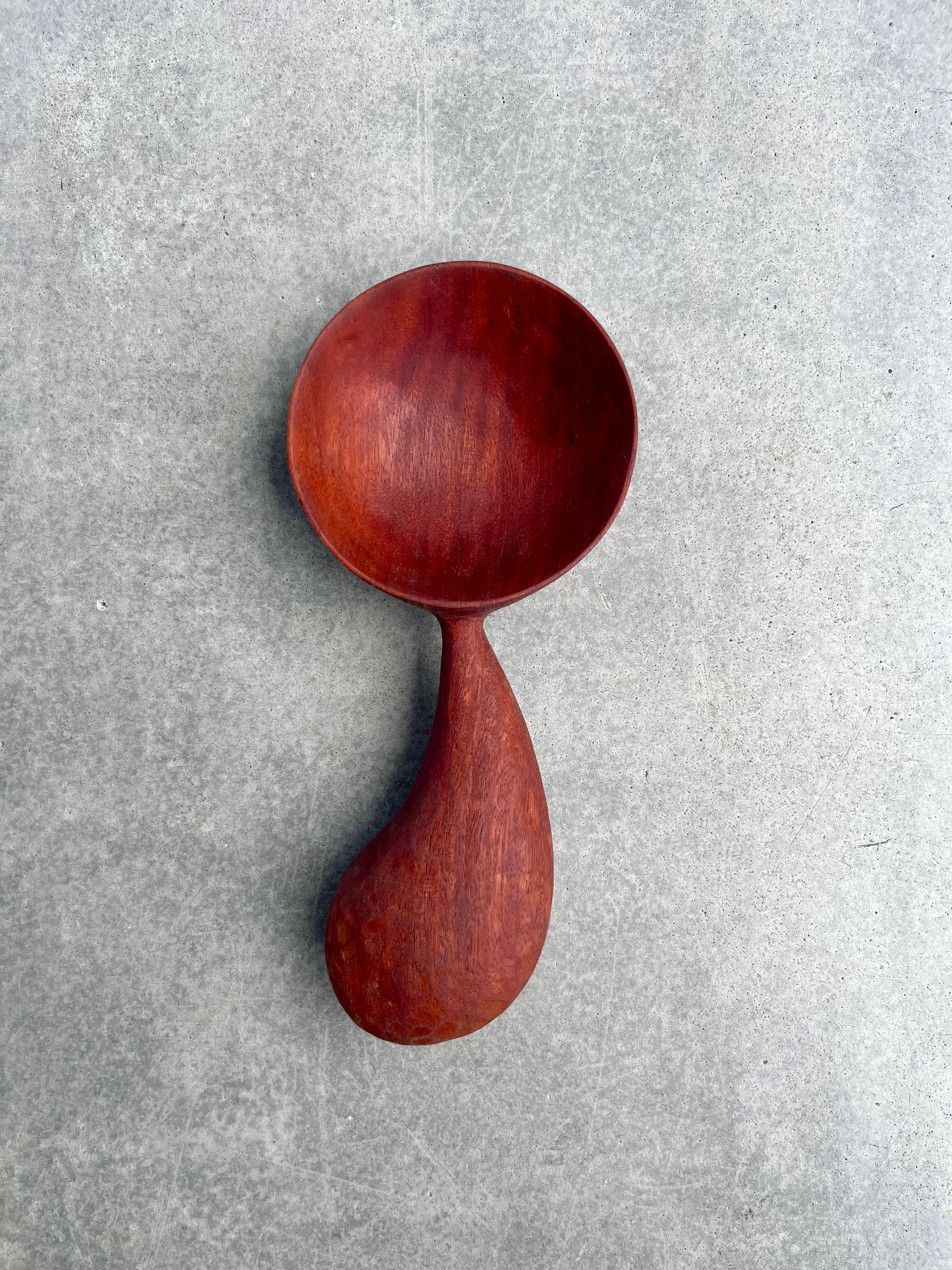 Rose Mahogany Dry Goods Scoop