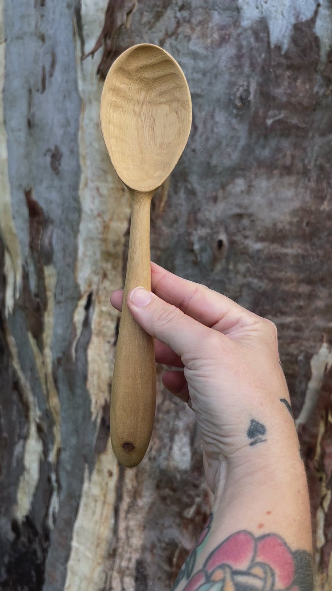 White Beech Cooking Spoon