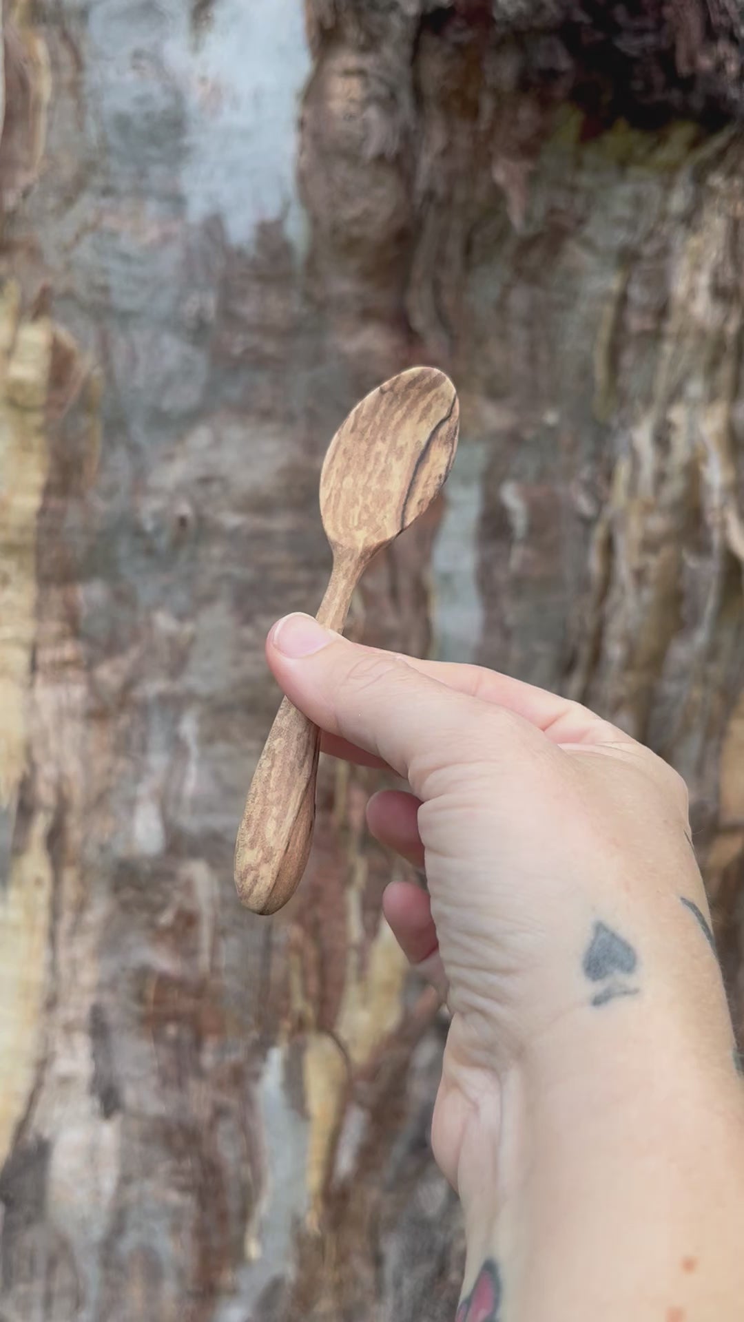 Spalted Little Spoon – Lf Wood Co