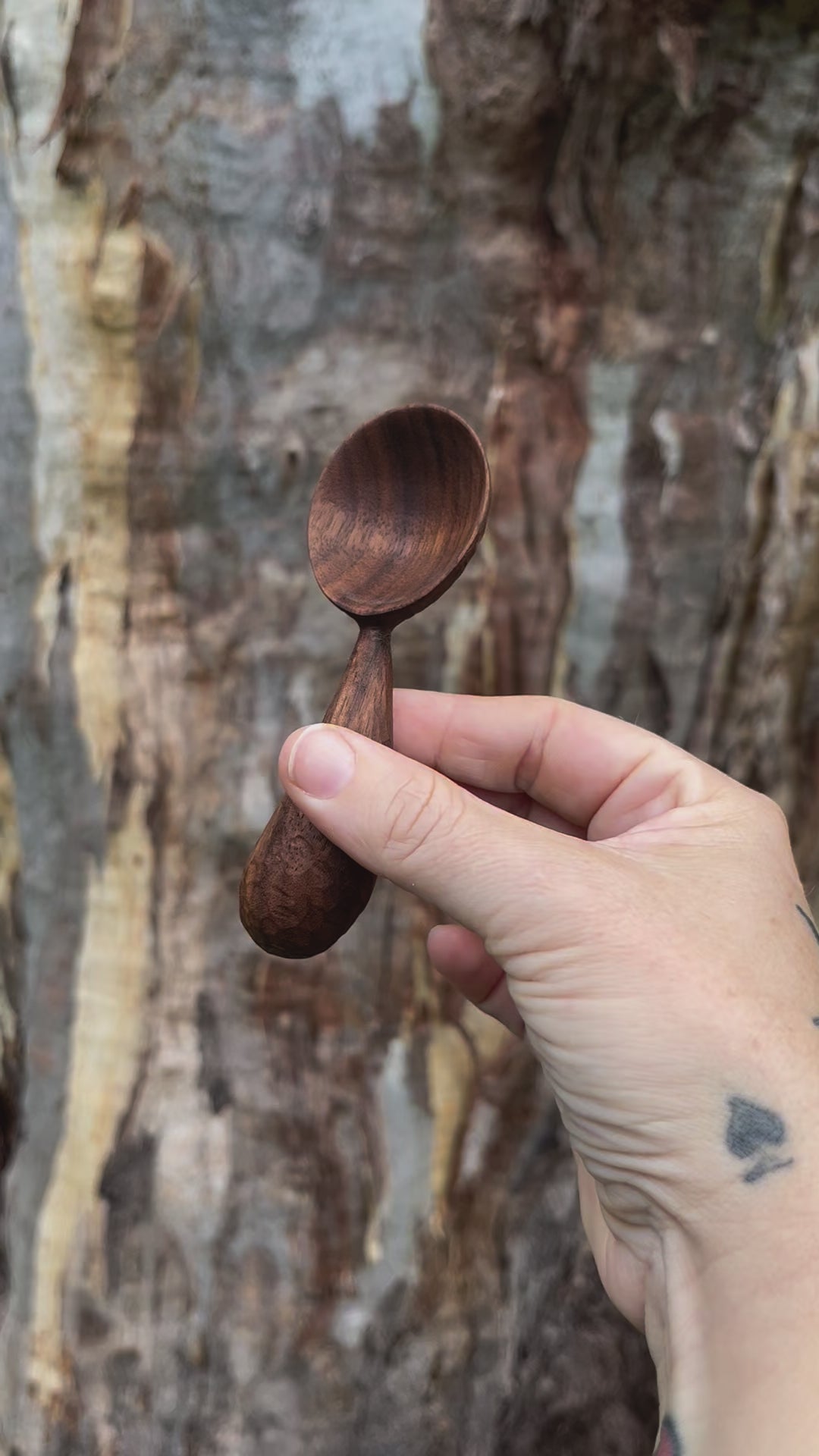 Walnut Coffee Scoop